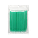Crystal MicroBrush Swab Set for Women's Eyelash Extensions