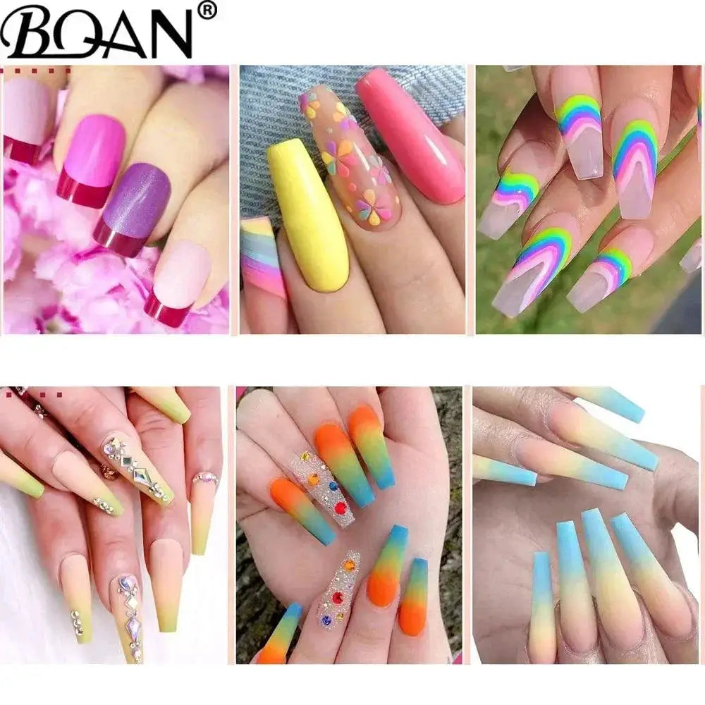 Crystal Nail Art Brush Set Double Ended Design For Precision