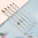 Crystal Nail Art Brush Set: Versatile Double-Ended Design