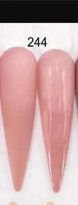 Crystal Pink Brown Shades Nail Acrylic Powder Set Colors — product view 10