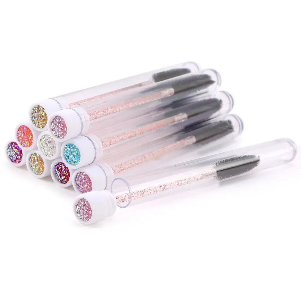 Flawless Lash Brow Brush Set for Pros — A Blue 10pcs