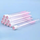 Crystal Pink Eyelash & Brow Brush Set for Flawless Results