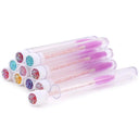 Crystal Pink Eyelash & Brow Brush Set for Flawless Results