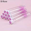 Crystal Pink Eyelash & Brow Brush Set for Flawless Results