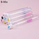 Crystal Pink Eyelash & Brow Brush Set for Flawless Results