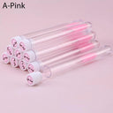 Crystal Pink Eyelash & Brow Brush Set for Flawless Results