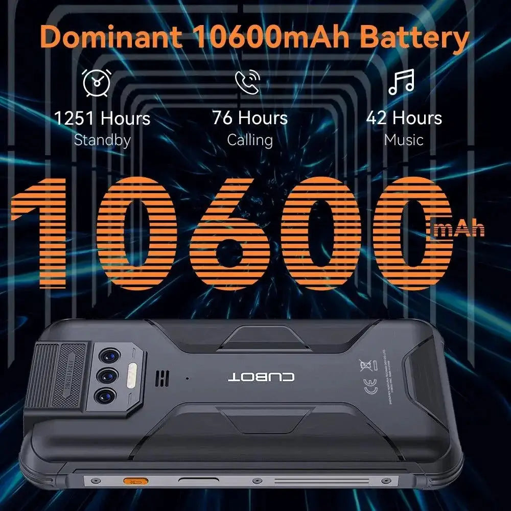 Cubot KingKong 8 Rugged Smartphone 12GB RAM 256GB Storage