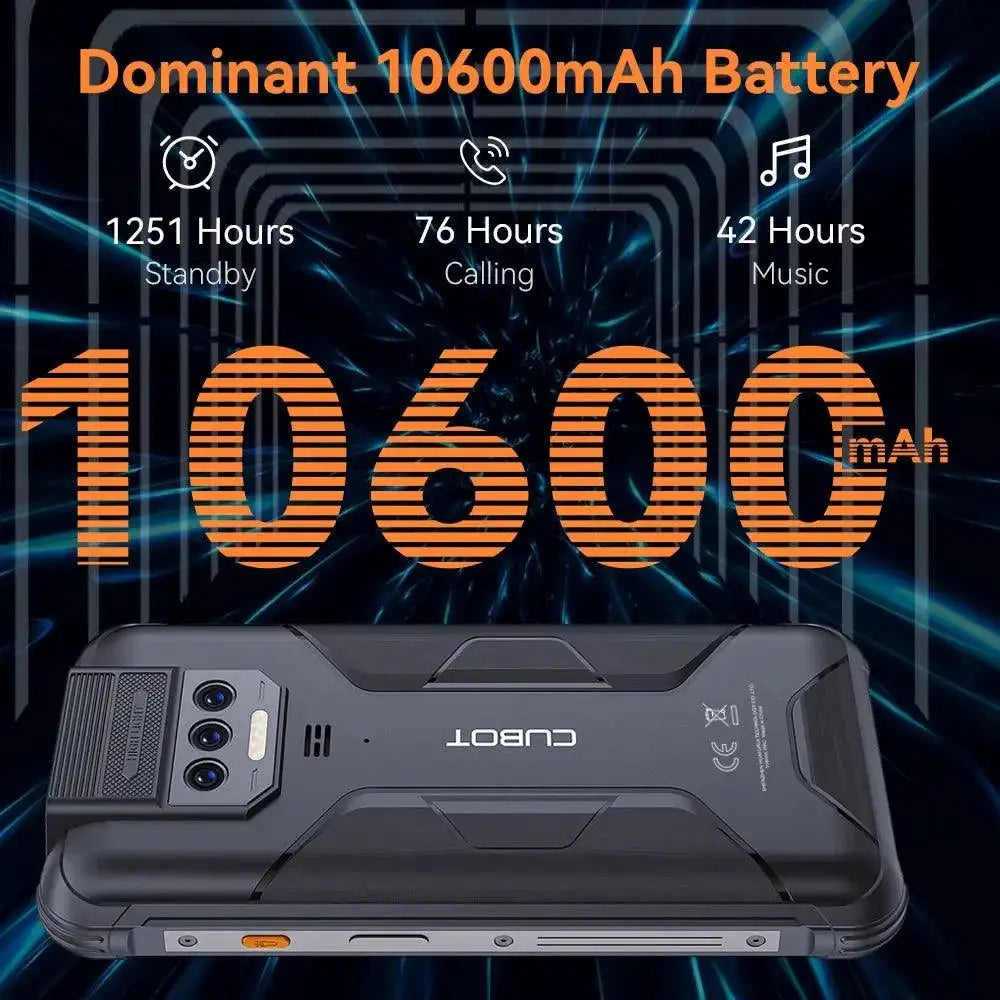 Cubot KingKong 8 Rugged Waterproof Phone 12GB RAM 256GB