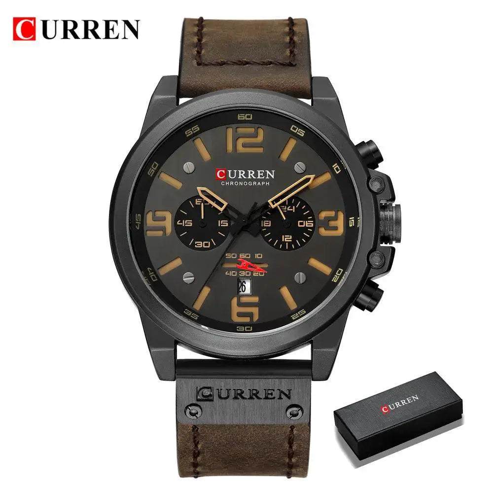Chronograph Military Sport Watch Waterproof Durable Steel - OurLum.com