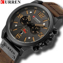CURREN Chronograph Military Sport Watch Stylish Waterproof