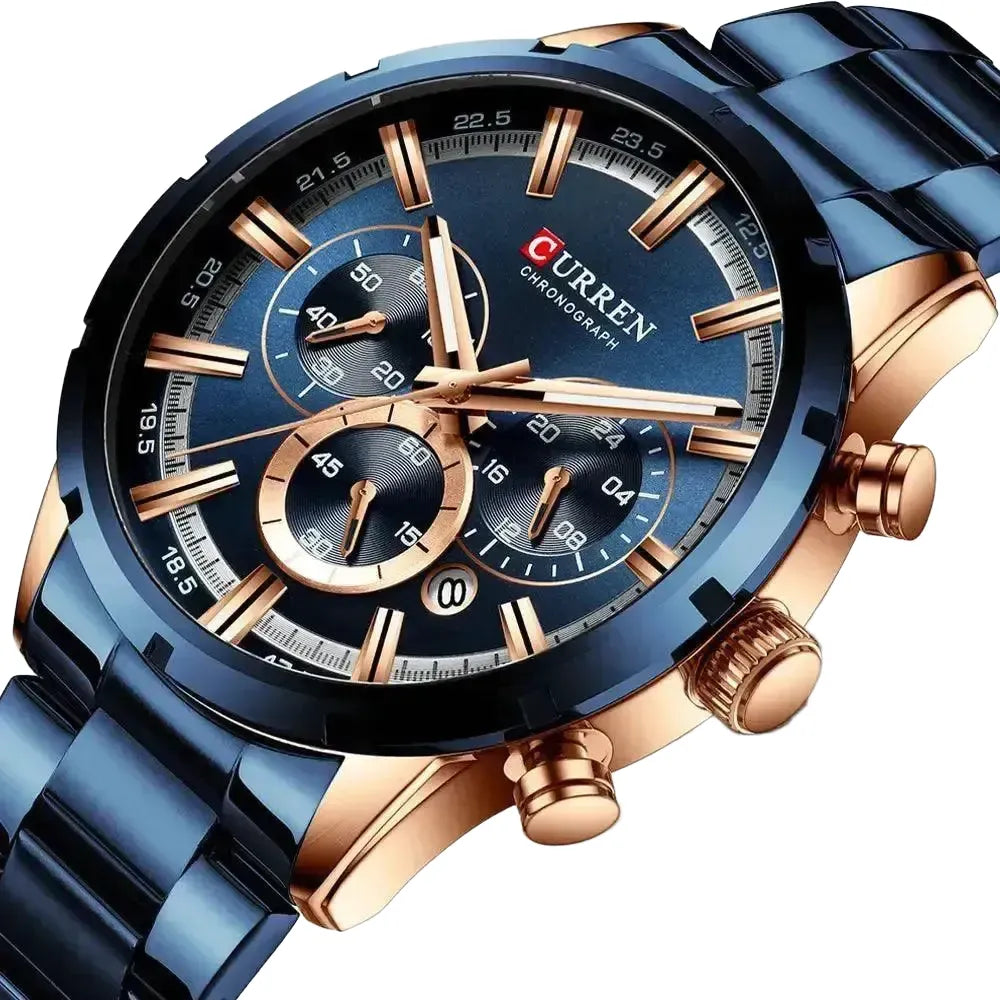 Chronograph Watch for Men Water Resistant — product view 1