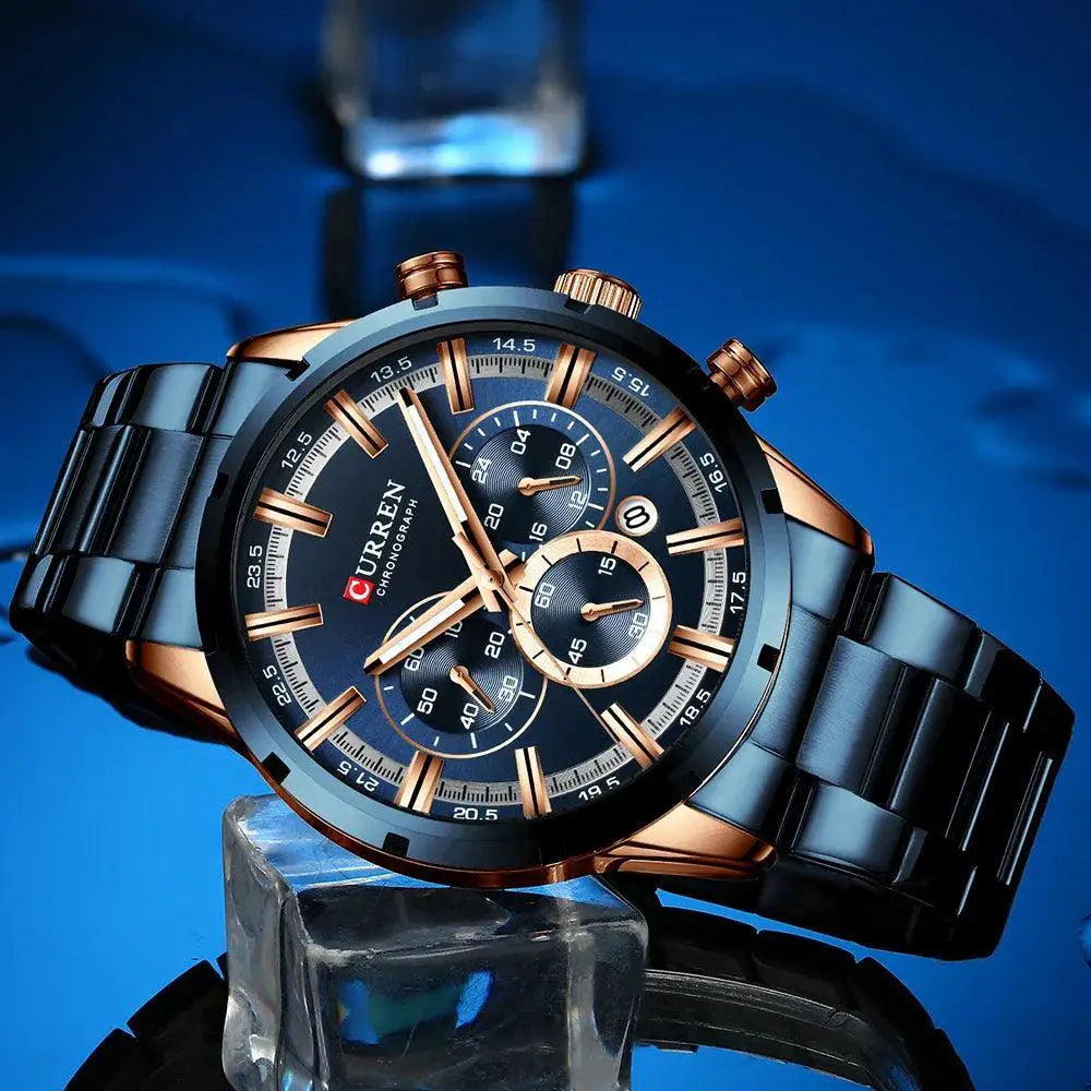 Chronograph Sports Watch Stylish Functional Timepiece - OurLum.com