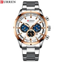 CURREN Chronograph Sports Watch Stylish Functional Timepiece