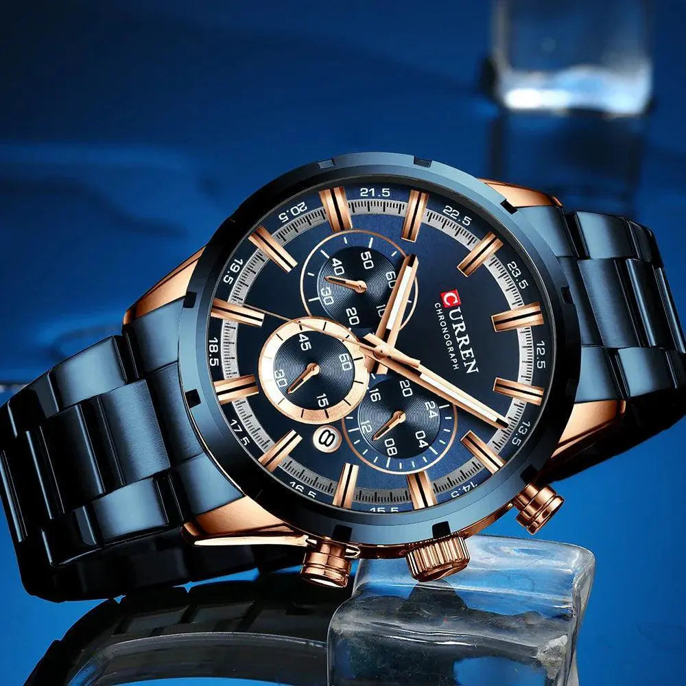 Chronograph Sports Watch Stylish Functional Timepiece - OurLum.com