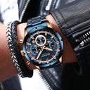 CURREN Chronograph Sports Watch Stylish Functional Timepiece