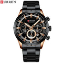 CURREN Chronograph Sports Watch Stylish Functional Timepiece