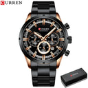 CURREN Chronograph Sports Watch Stylish Functional Timepiece