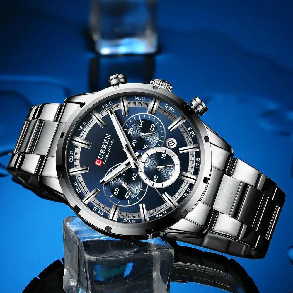 Chronograph Sports Watch Stylish Functional Timepiece - OurLum.com