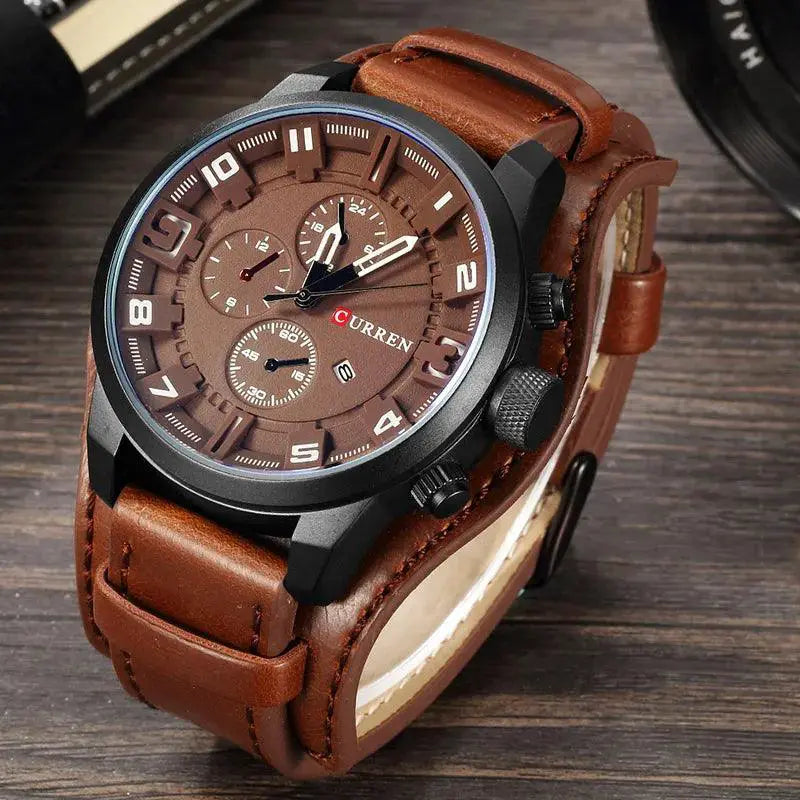 Curren Luxury Waterproof Quartz Watch For Men Wristwatch - OurLum.com