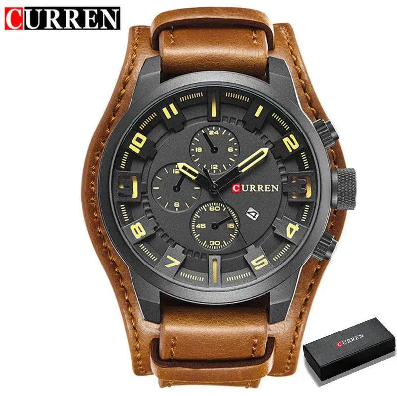 Curren Luxury Waterproof Quartz Watch For Men Wristwatch - OurLum.com