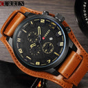 CURREN Luxury Waterproof Quartz Watch Stylish Men's Wristwatch