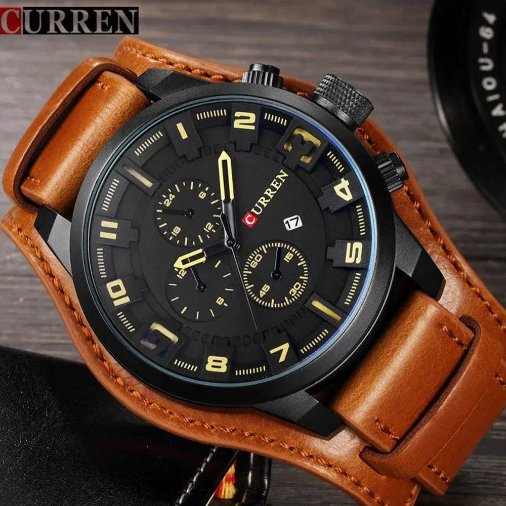 Curren Luxury Waterproof Quartz Watch For Men Wristwatch - OurLum.com