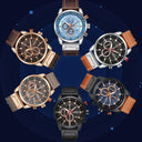 CURREN Men's Chronograph Watch Stylish Luxury Timepiece
