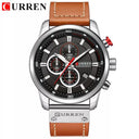 CURREN Men's Chronograph Watch Stylish Luxury Timepiece