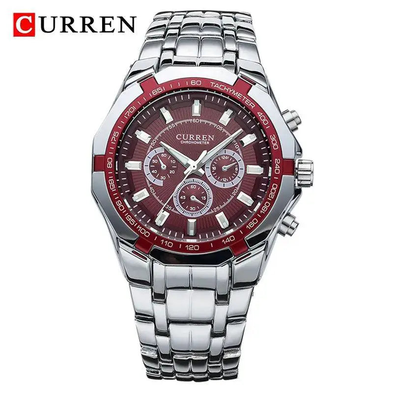 Men's Luxury Business Watch Stylish Waterproof Quartz