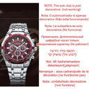 CURREN Men's Luxury Business Watch Stylish Waterproof Quartz