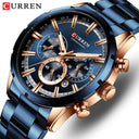 Luxury Chronograph Sports Watch Stylish Waterproof