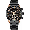 Luxury Chronograph Sports Watch Stylish Waterproof