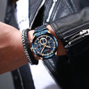 Luxury Chronograph Sports Watch Stylish Waterproof
