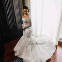 Plus Size Bride Flattering Mermaid Dress