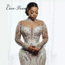Plus Size Bride Flattering Mermaid Dress