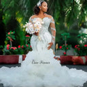 Beaded Bridal Dress for Brides