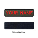 Custom Army Green Text Embroidery Patch Personalized Badge