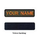 Custom Army Green Text Embroidery Patch Personalized Badge