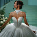 Bridal Gown for Bride Sparkling Beading