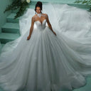 Bridal Gown for Bride Sparkling Beading