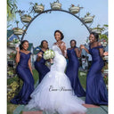 Custom Mermaid Bridal Dress For Weddings