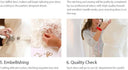Custom Fit Bridal Gown for Bride Wedding