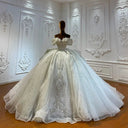 Beaded Wedding Dress With Built-In Bra