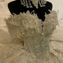 Beaded Wedding Dress With Built-In Bra