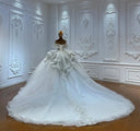 Beaded Wedding Dress With Built-In Bra