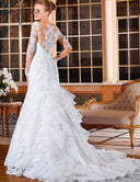 Elegant Beaded Bridal Mermaid Dress