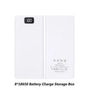 Customizable 18650 Power Bank Case with USB Type C