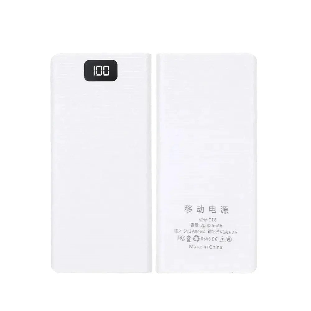 Customizable 18650 Power Bank Case With USB Type C
