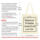 Logo Ready Canvas Tote Bag for Brands