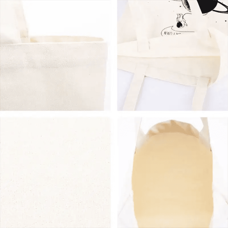 Customizable Canvas Tote Bag Large For Women Add Your Logo Standout Shopping Bag